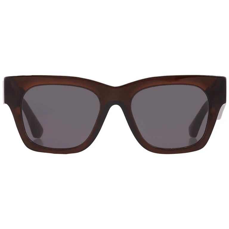 Burberry Dark Grey Square Ladies Sunglasses BE4424 411687 52