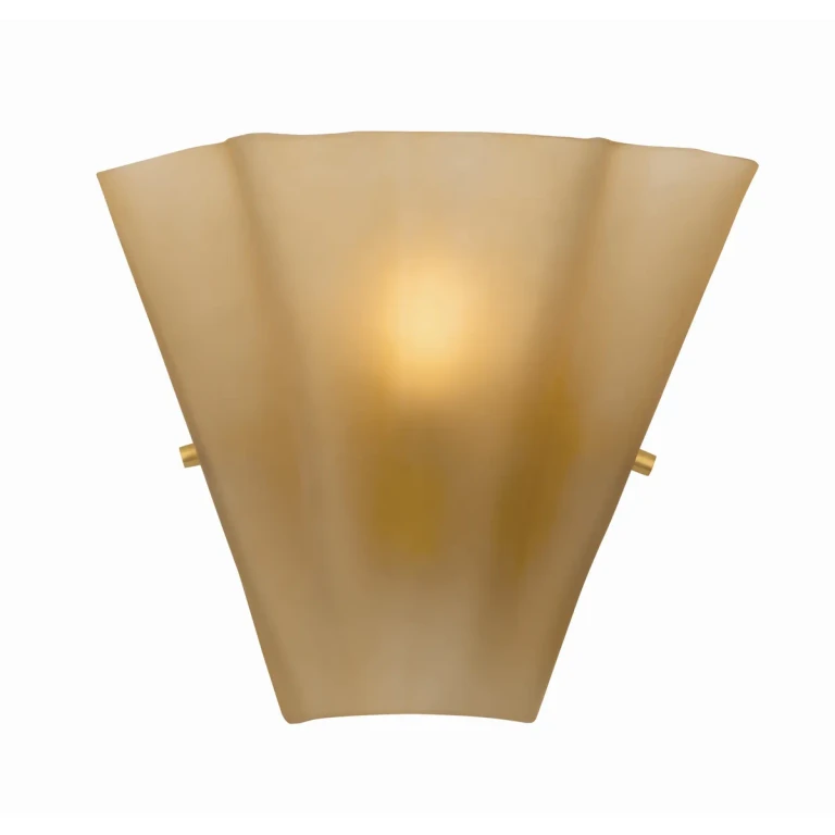Aged Brass Wall Sconce from the Queens Collection