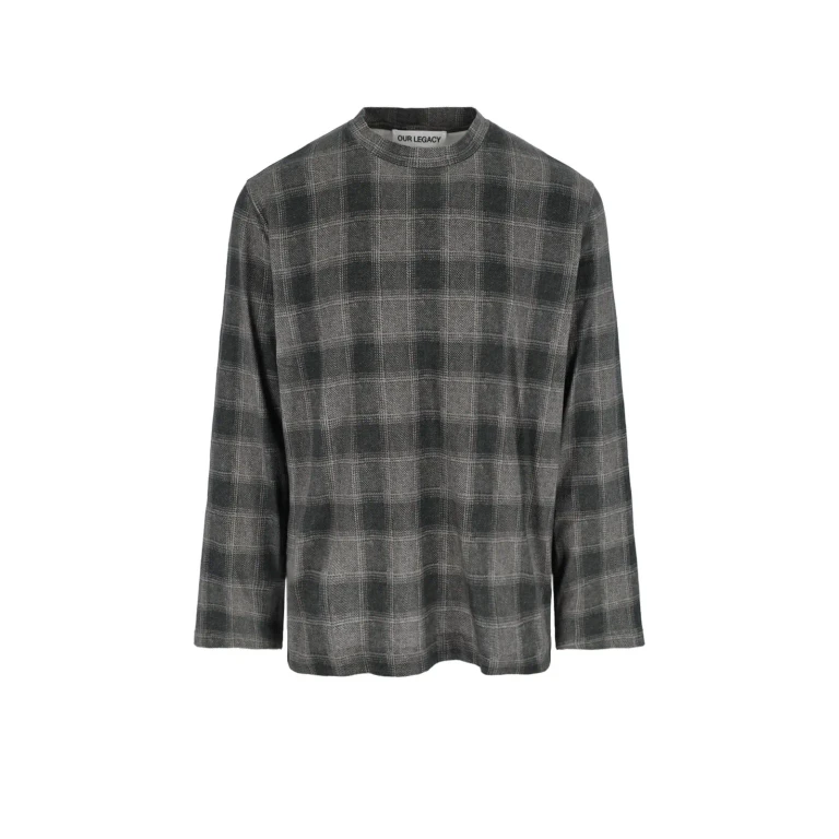 Our Legacy oakland Check T-shirt
