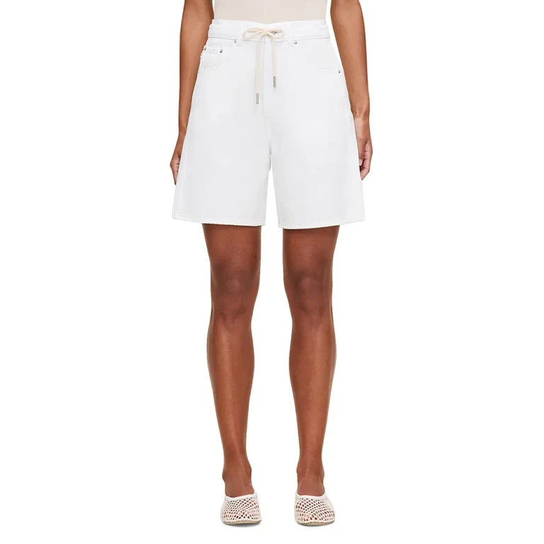 DL1961 Taylor Aura Drawstring High Rise Shorts