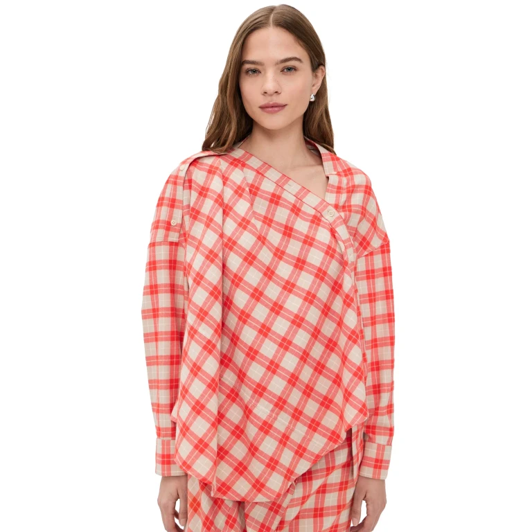 Rachel Comey Hollow Top Red 4