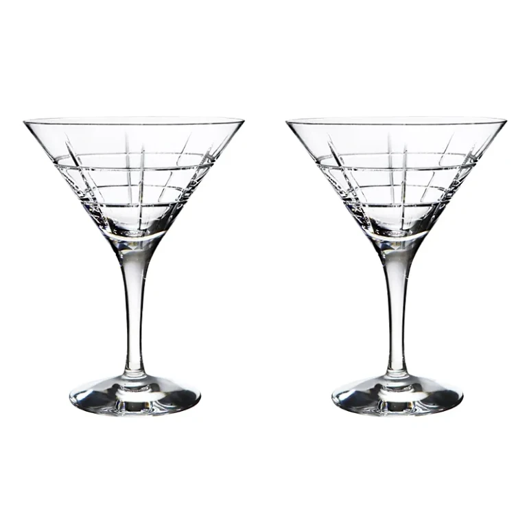 Orrefors Street Martini Pair