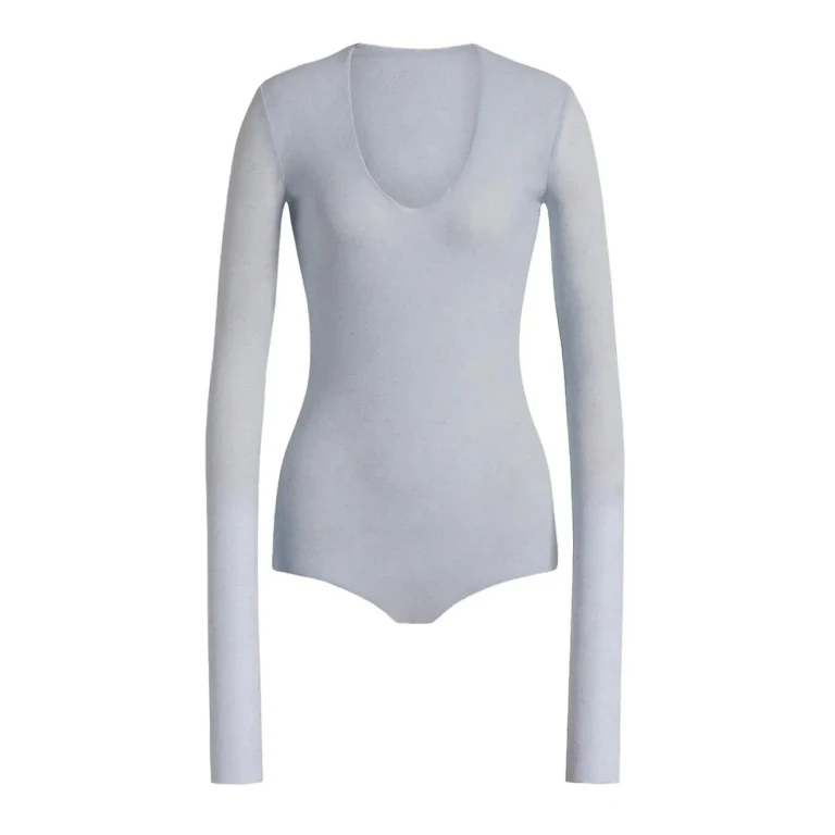 Alberta Ferretti Top - Bleu Clair