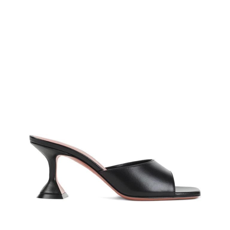 Heeled Sandal Woman color Black (C9S332718LUPBLACKNAPPA)