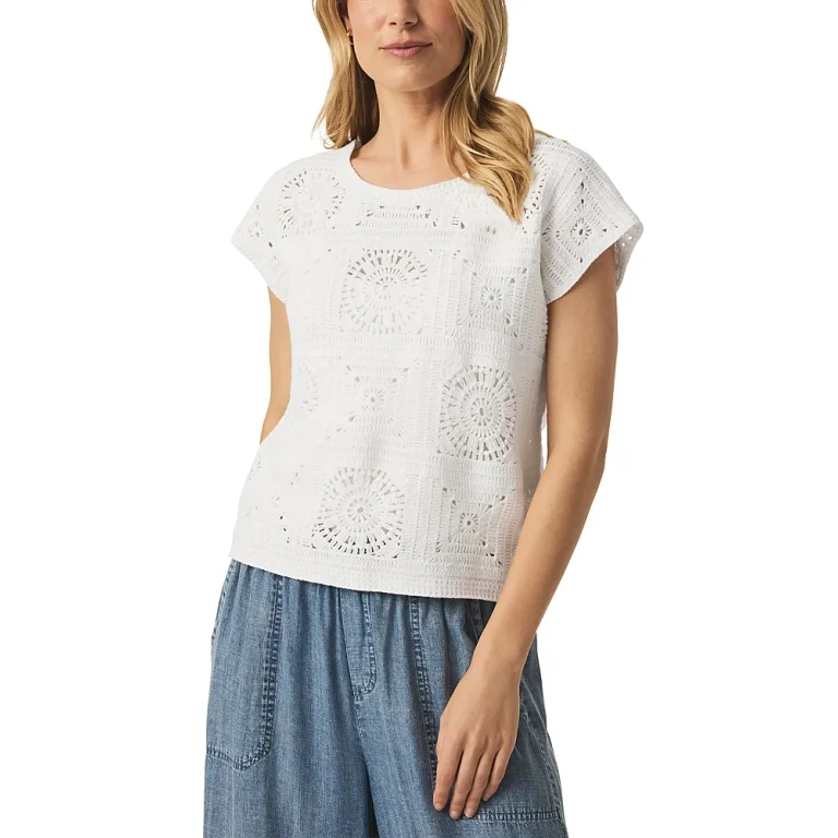 Splendid Anderson Crochet Top