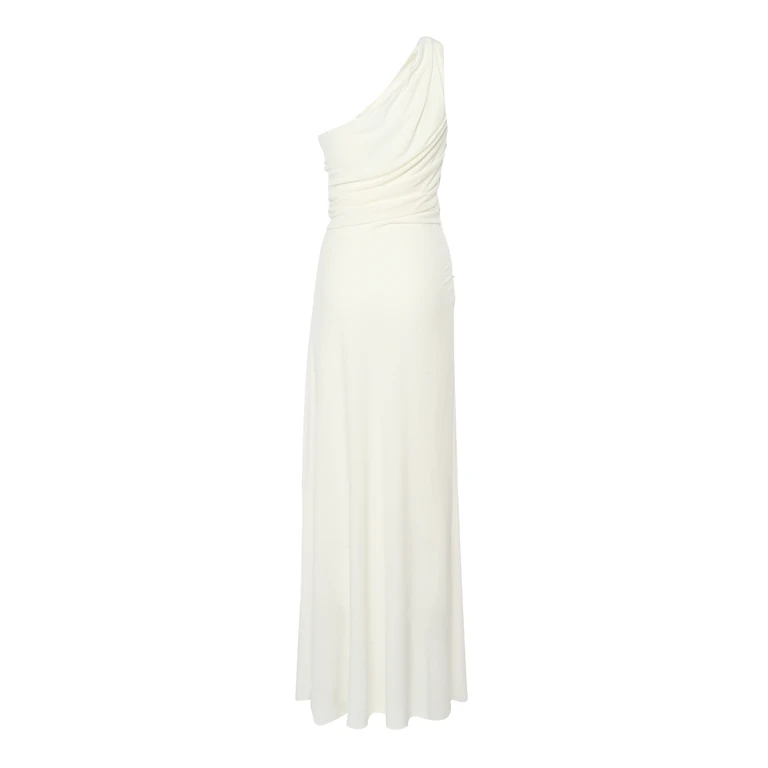 Alberta Ferretti One-Shoulder-Kleid
