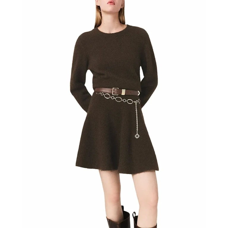 Maje Regevinak Knit Dress