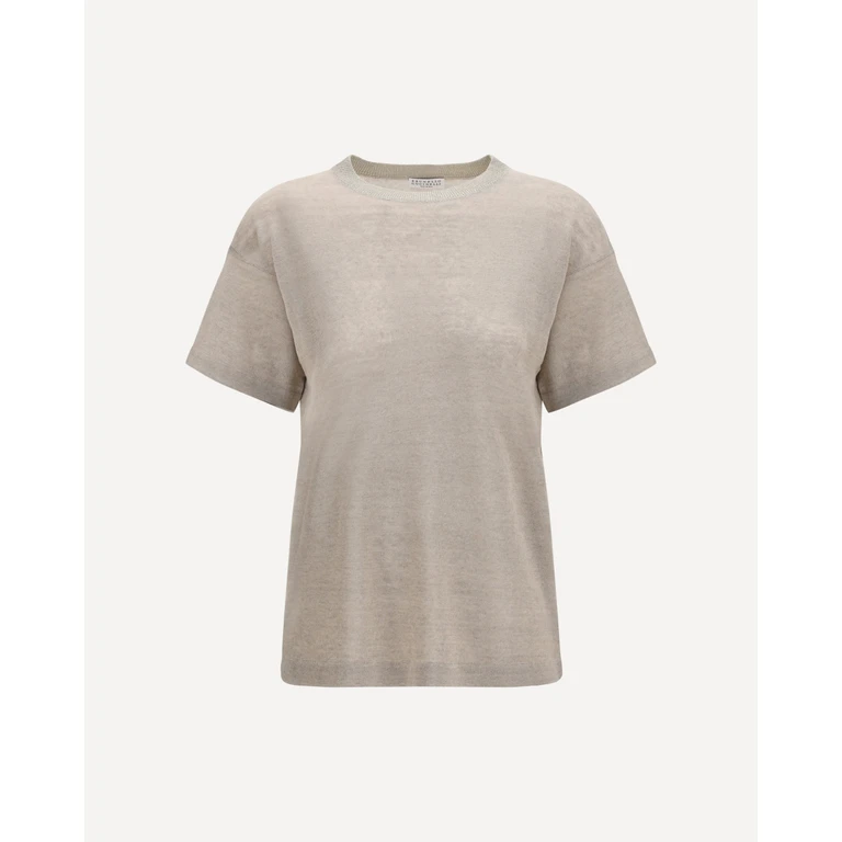 BRUNELLO CUCINELLI Crewneck short-sleeve T-shirt Female XXS