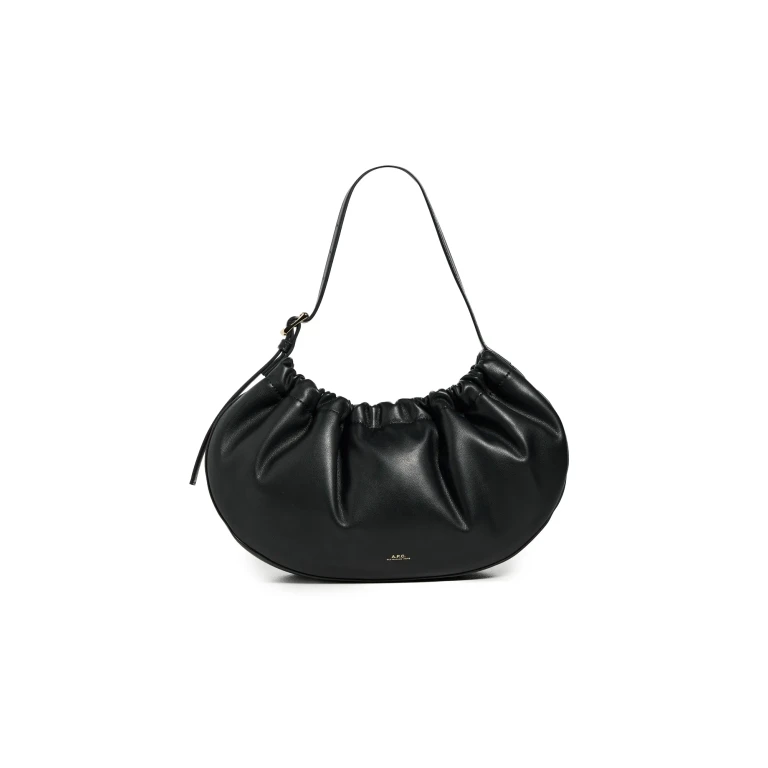 Borsa A.P.C. Sac Ninon Hoop Nera