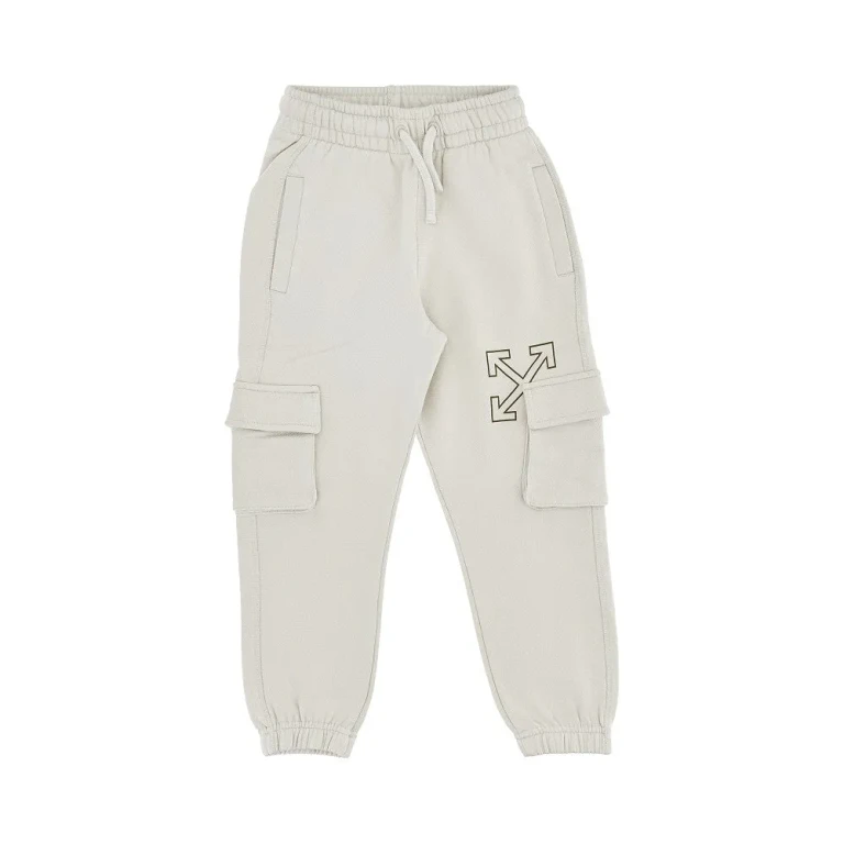OFF WHITE Arrows print cargo sweatpants Kids 12+