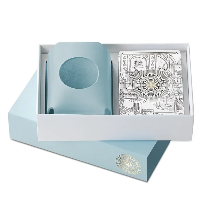 Dolphin Blue Playing Cards with Case