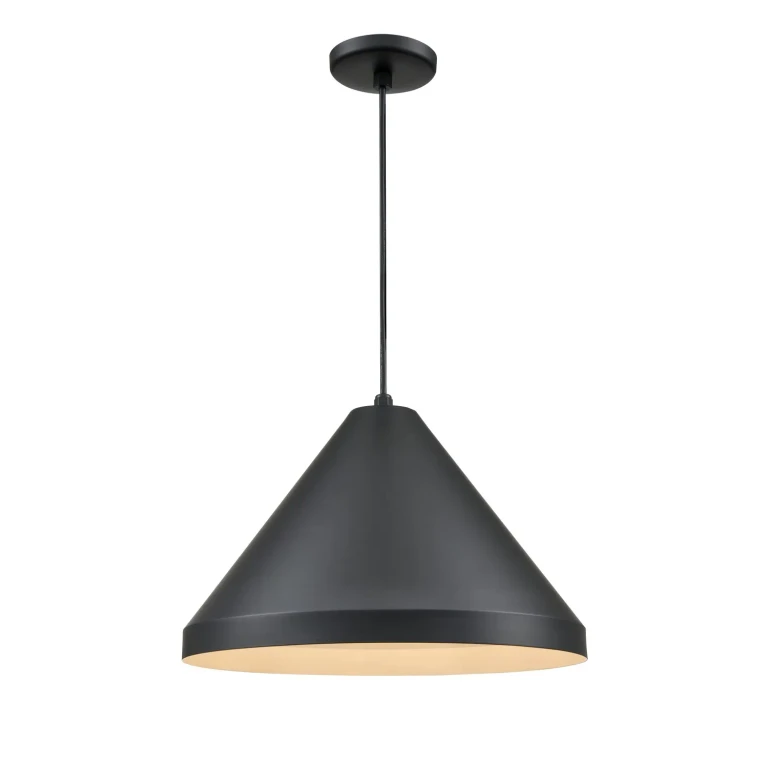 Satin Black Pendant from the R Series Collection