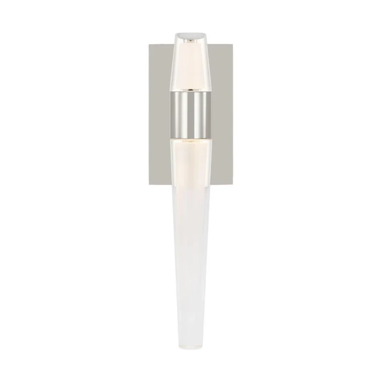 Polished Nickel LED Wall Sconce from the Lassell Collection
