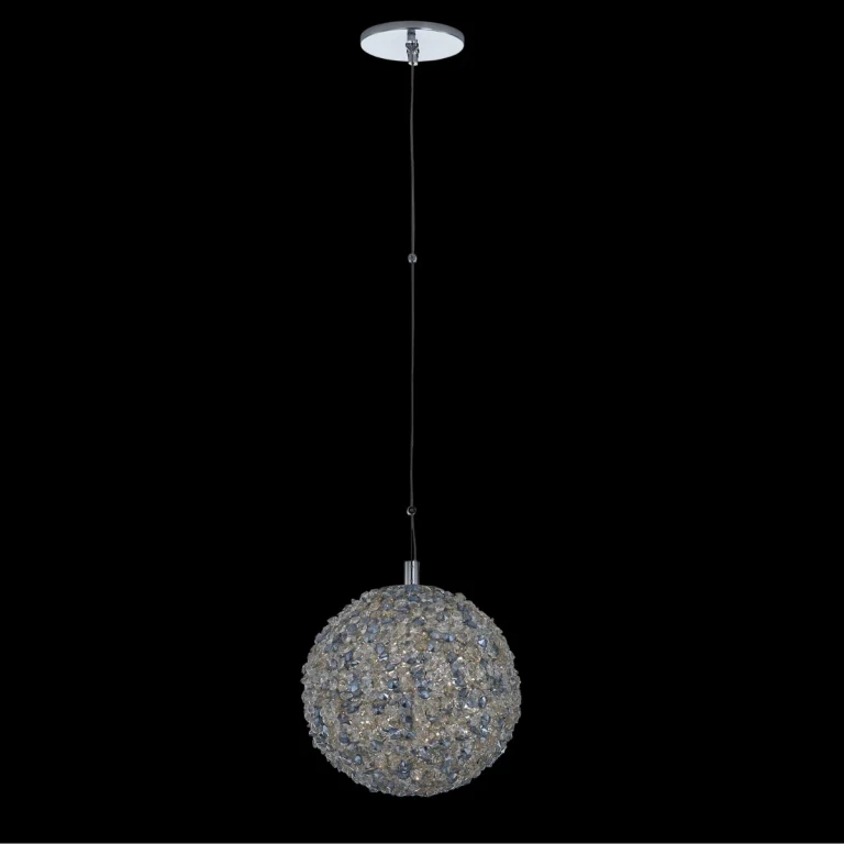 Polished Chrome LED Pendant from the Lina Collection