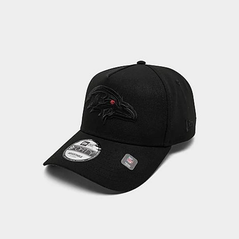 New Era Baltimore Ravens NFL 9FORTY Snapback Hat in Black