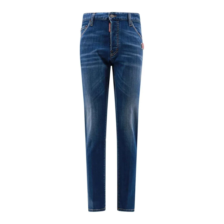 Dsquared2 Herren Bootcut Jeans - Blau