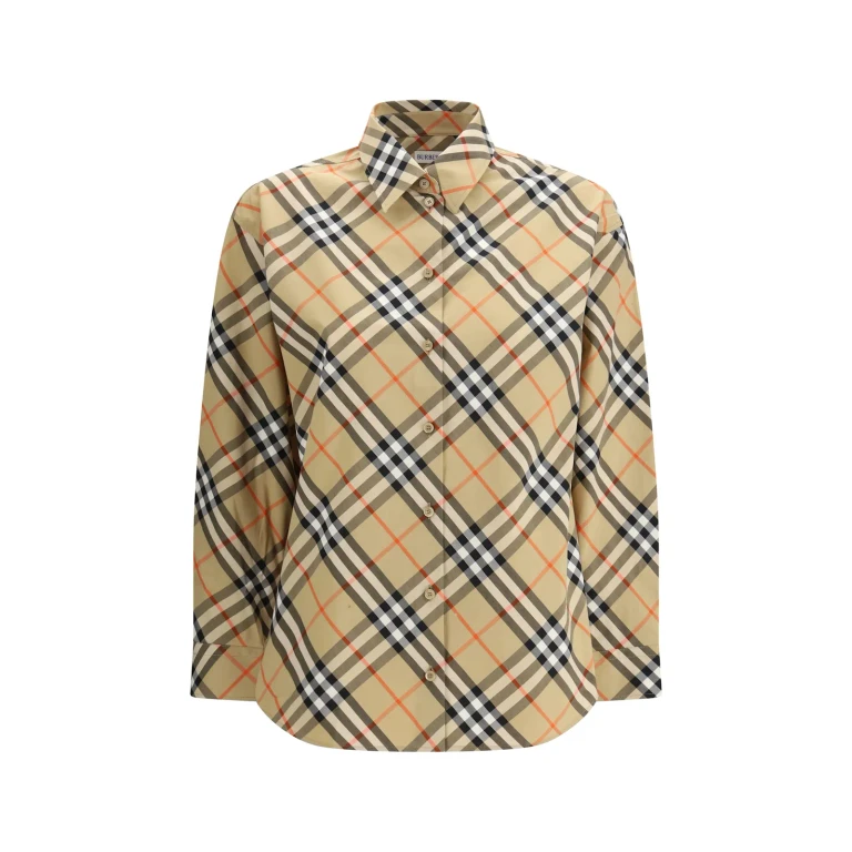 Burberry Slim Fit Cotton Check Shirt