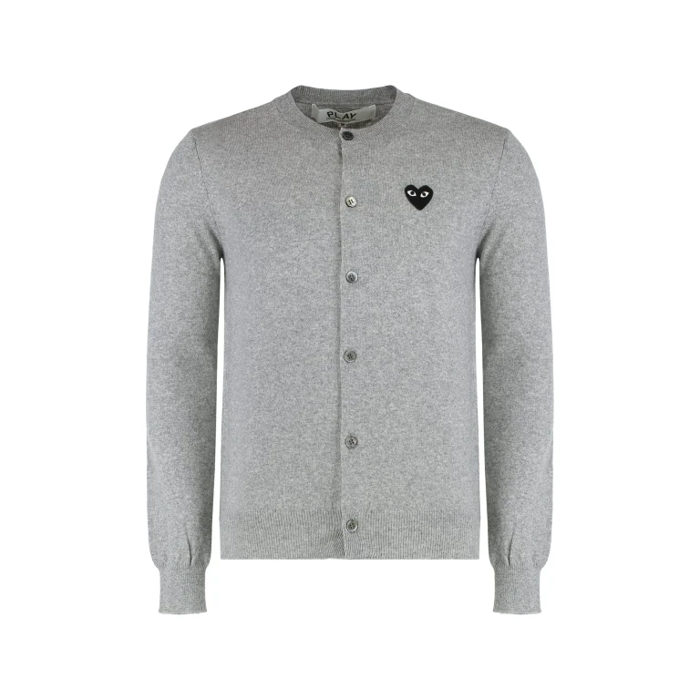Comme des Garçons Play Cardigan - Gris