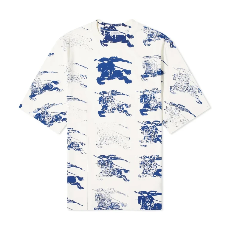 Burberry All Over EKD Print T-Shirt