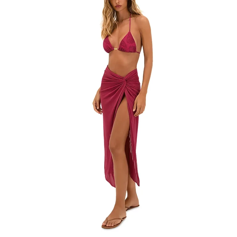 ViX Paula Hermanny Karen Midi Skirt Swim Cover-Up