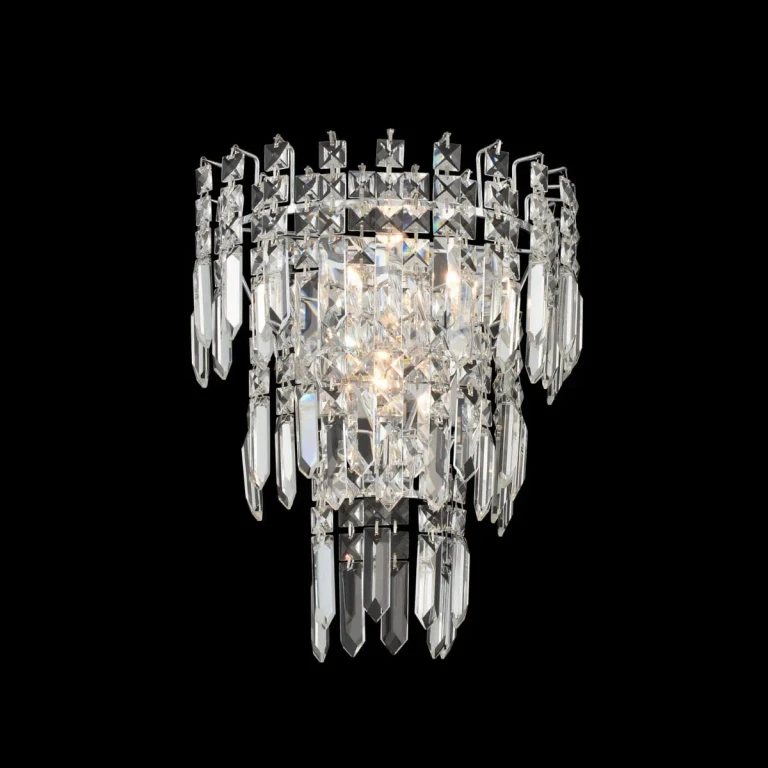 Pandoro 2-Light 13" Wall Sconce in Chrome