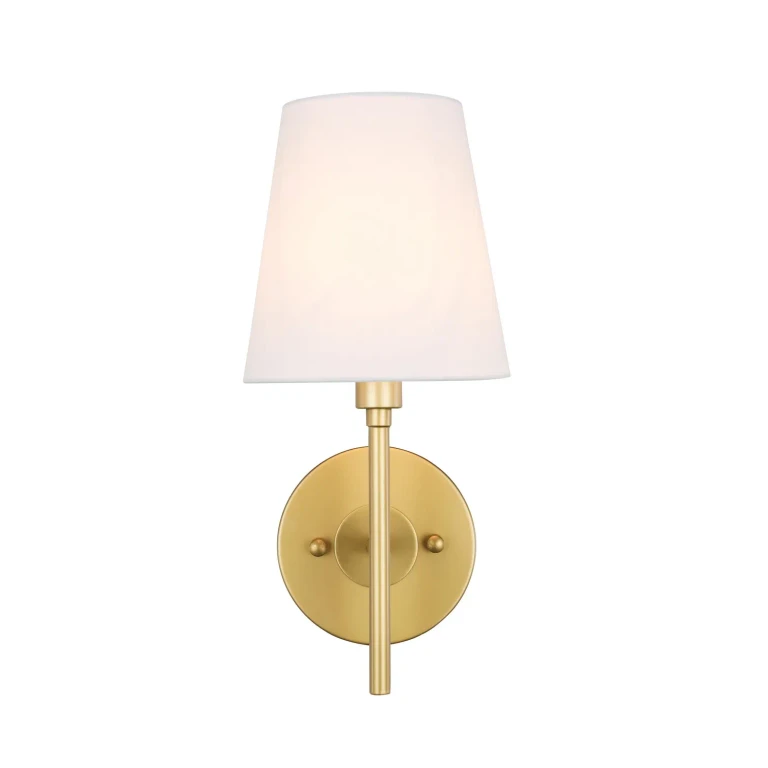 brass One Light Wall Sconce from the Cason Collection