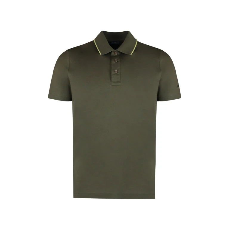 Polo com riscas RWB Thom Browne