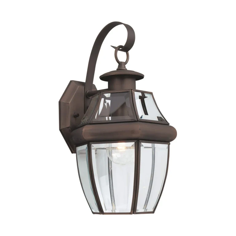 Lancaster 14 Outdoor Wall Light in Antique Bronze