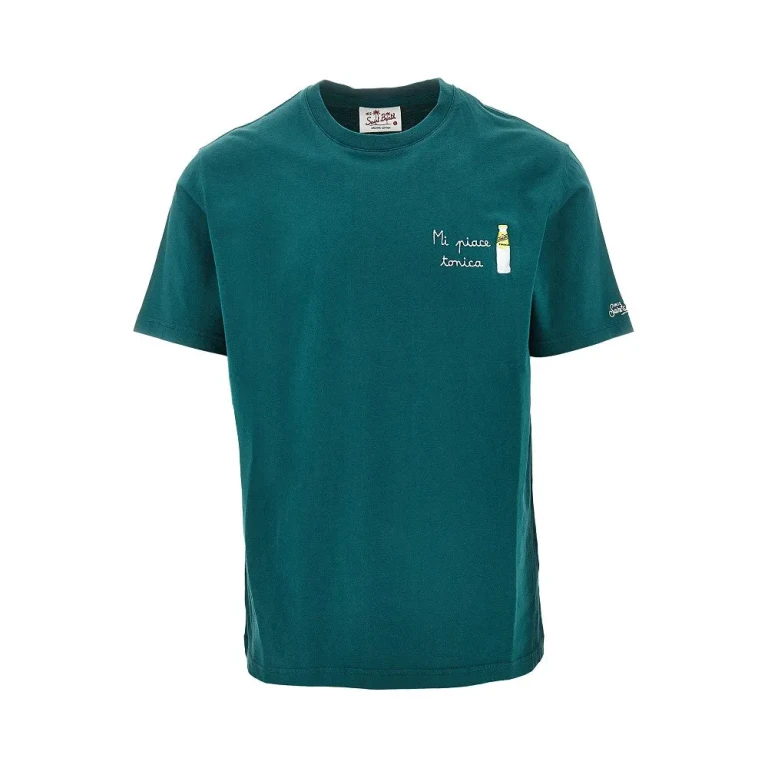 SAINT BARTH 'Portofino' T-shirt with Schweppes embroidery Man S