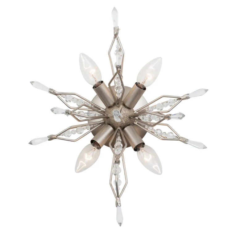 Gold Dust Four Light Wall Sconce from the Orbital Collection