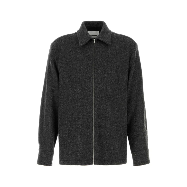 Bottega Veneta Dark Grey Wool Jacket