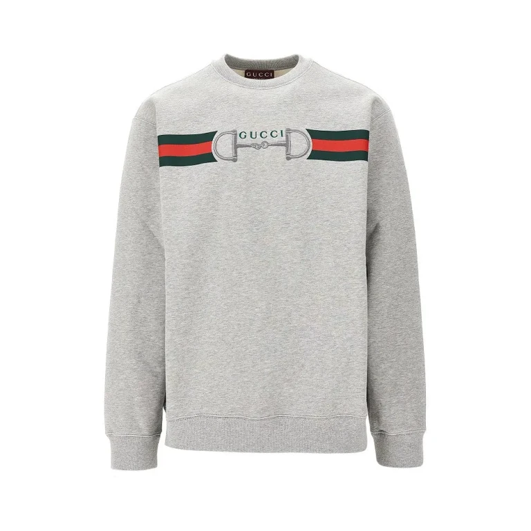 Sweatshirt Gucci estampada e bordada para homem tamanho S