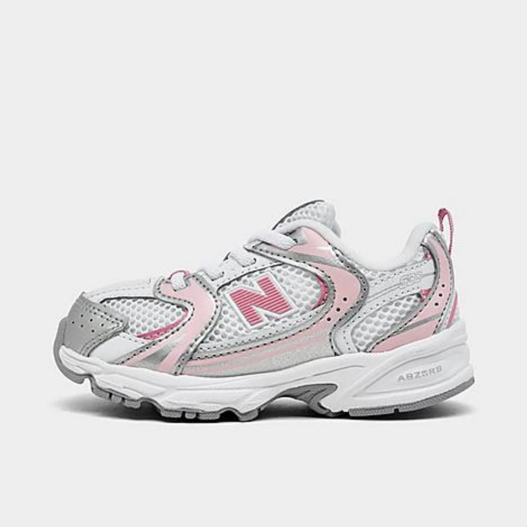 New Balance Girls' Toddler 530 Casual Shoes in Reflection/Pink Size: 5.0