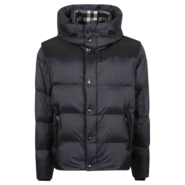 Burberry Side Pocket Zip Padded Jacket