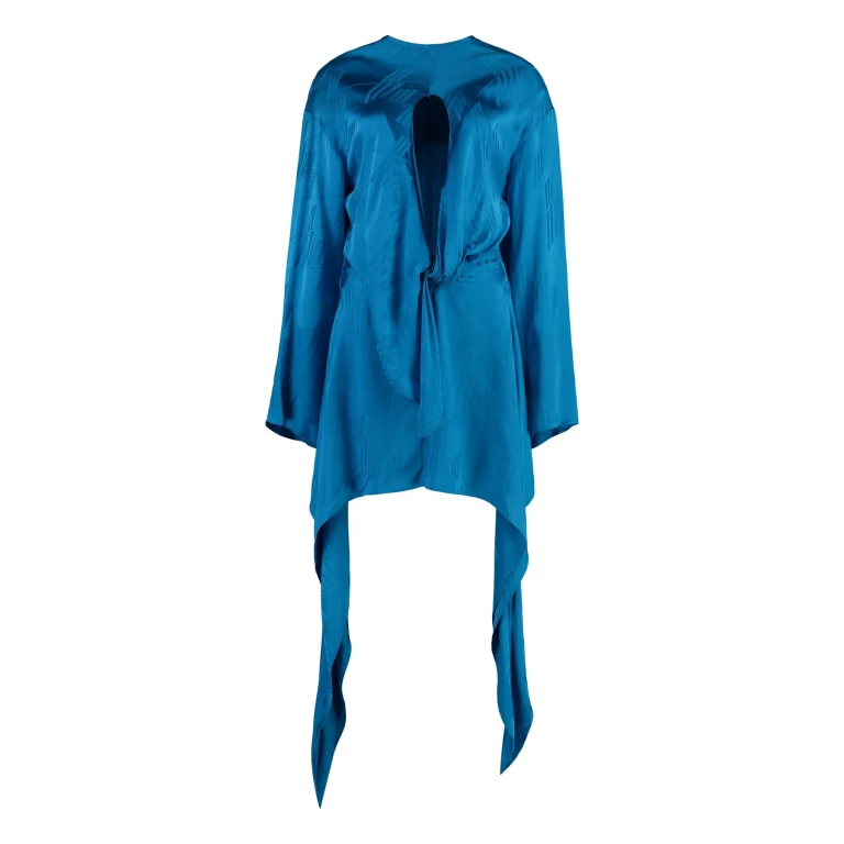 The Attico Buttoned Mini Dress