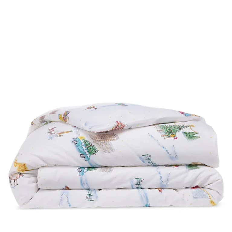 Santa in Ny Duvet Cover, Queen