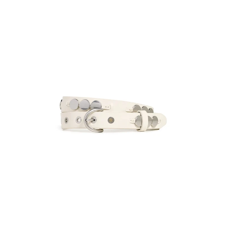 rag & bone Luna Belt Antique White XS