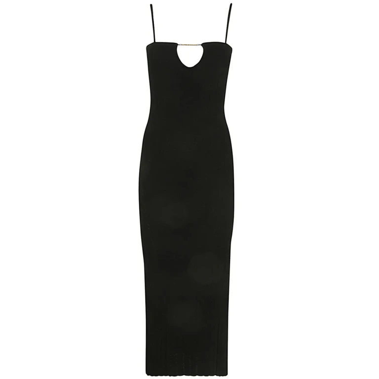 Abito al ginocchio Jacquemus - Nero