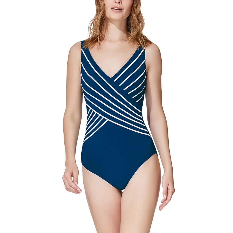 Gottex Embrace V Neck Surplice One Piece Swimsuit