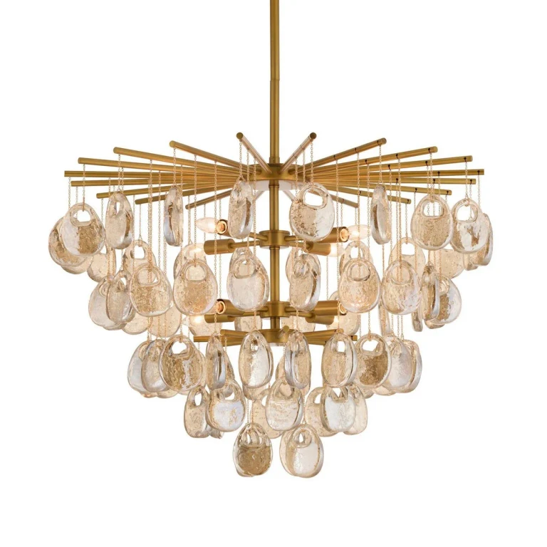 Amber Chandelier from the Jacqueline Collection