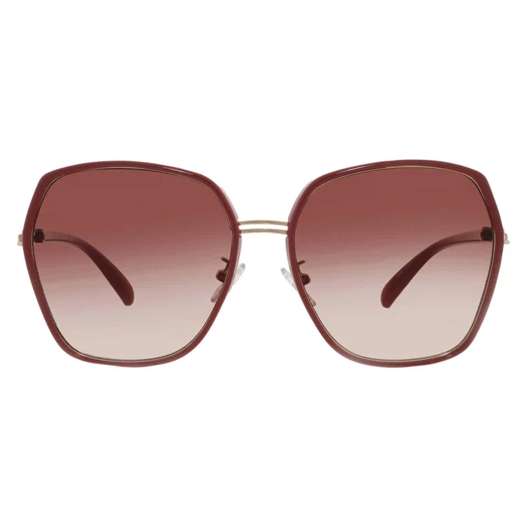 Guess Factory Brown Butterfly Ladies Sunglasses GF0407 66F 59