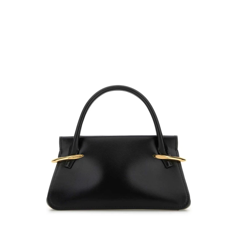 Givenchy Black Leather Pinch Mini Top Handle