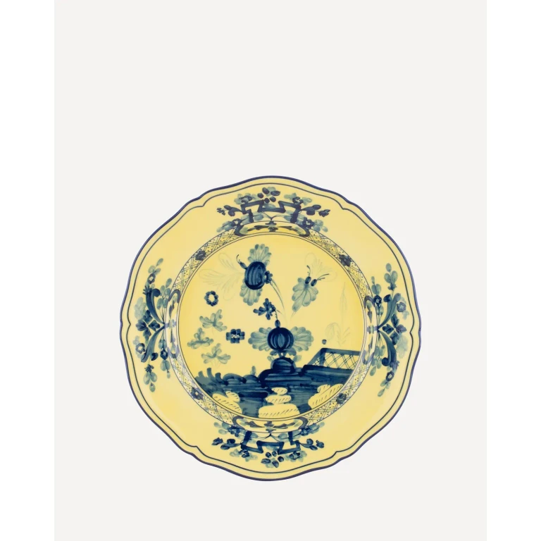 GINORI 1735 Oriente Italiano Collection porcelain flat Plate unisex UNI