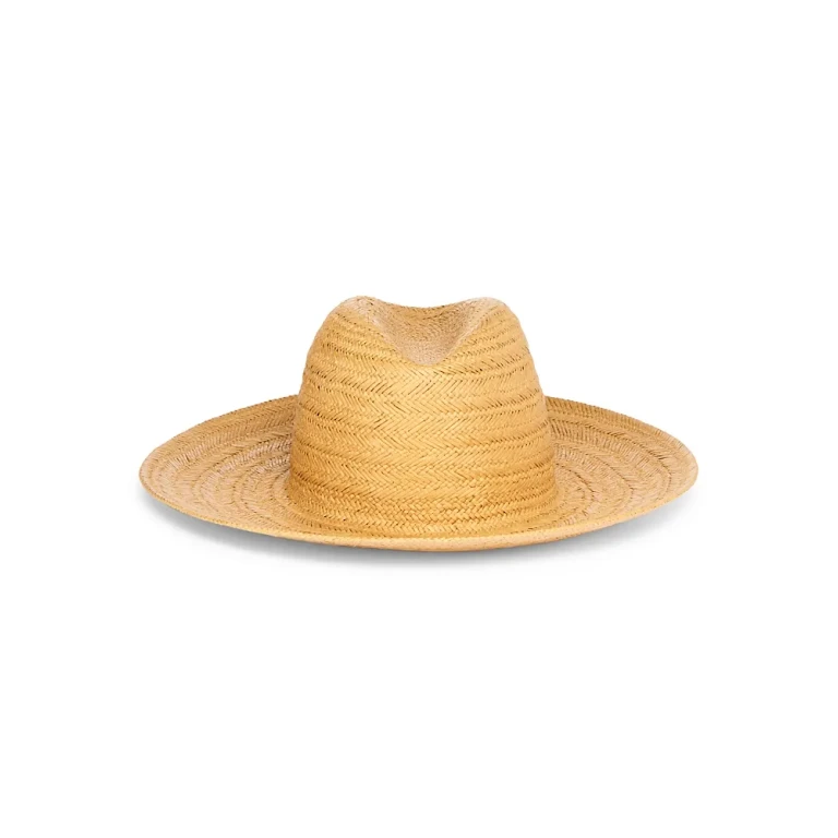 Vince Herringbone Panama Hat
