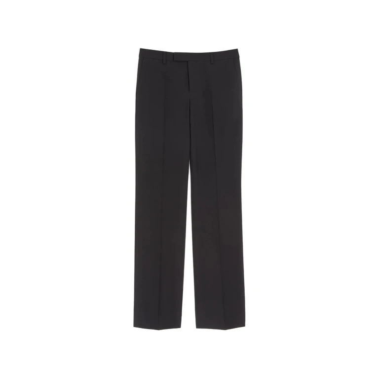 Valentino Pantalone Formalwear Black Wool Pantaloni - Men