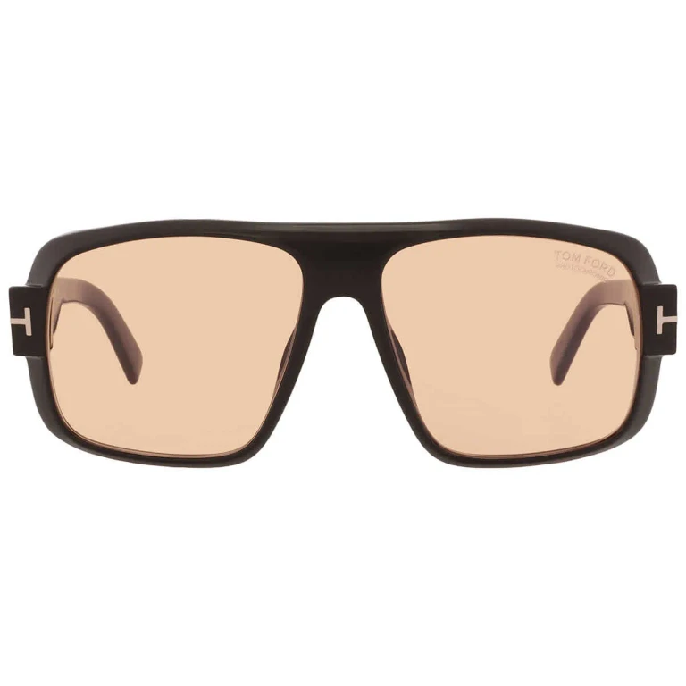 Tom Ford Turner Brown Photochromatic Navigator Mens Sunglasses FT1101 01E 58