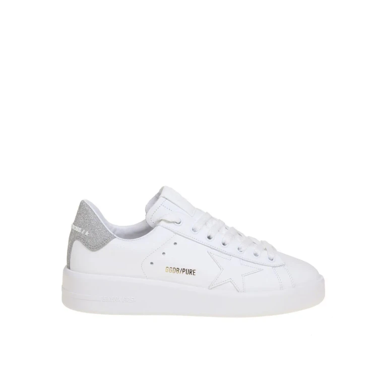 Baskets Pure-Star en cuir pour femme Golden Goose