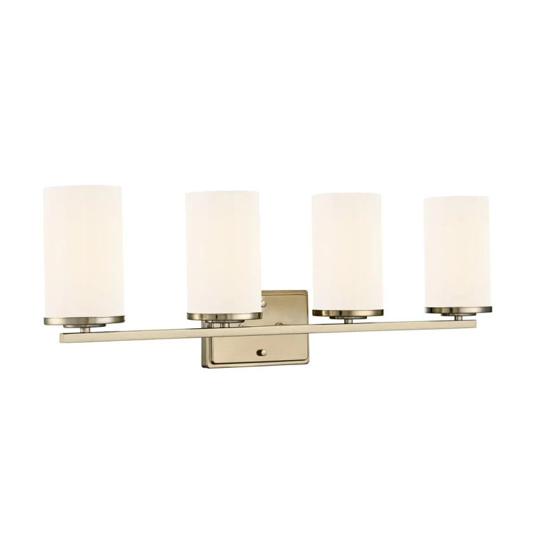 Modern Gold Bathroom Vanity Light from the Verlana Collection