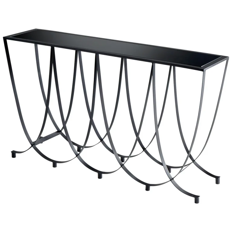 Graphite Console Table