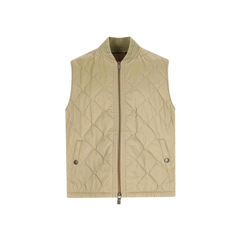 Burberry Jackets Beige Cotton - Men